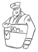 Mailman Drawing